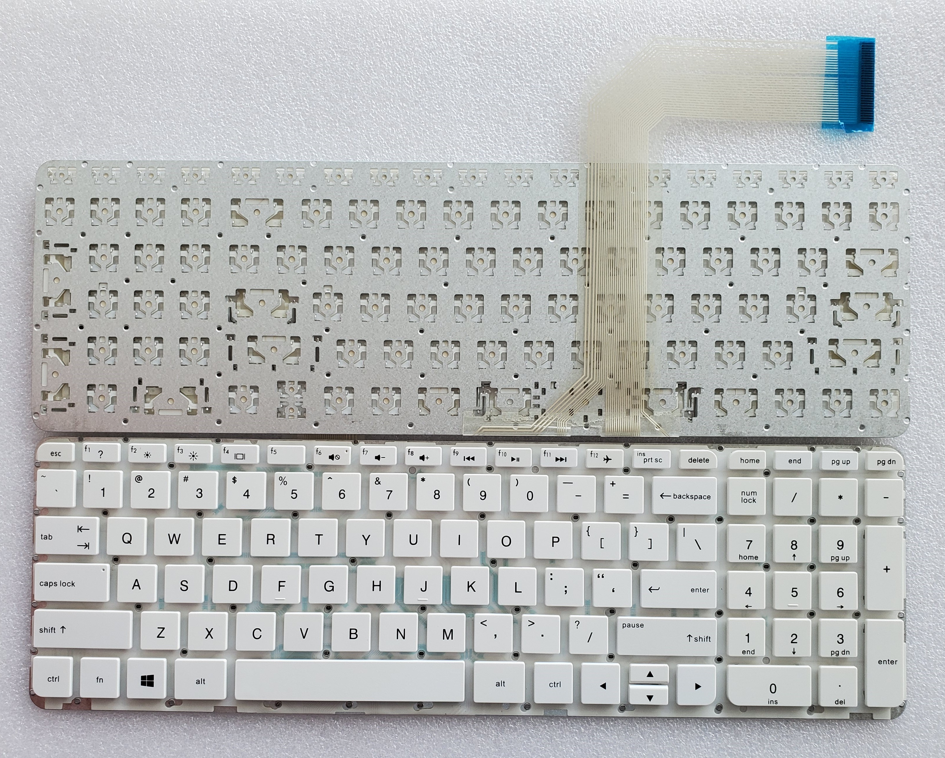 Picture of New Replacement Laptop Keyboard For HP 15-P/17-F/15-K/17-K/15Z-P/15T-P/15-V WHITE (OEM) US Layout
